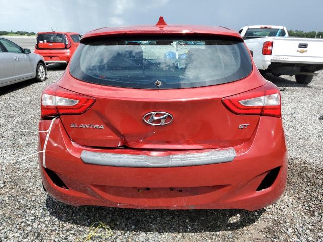  HYUNDAI ELANTRA 2014 Czerwony