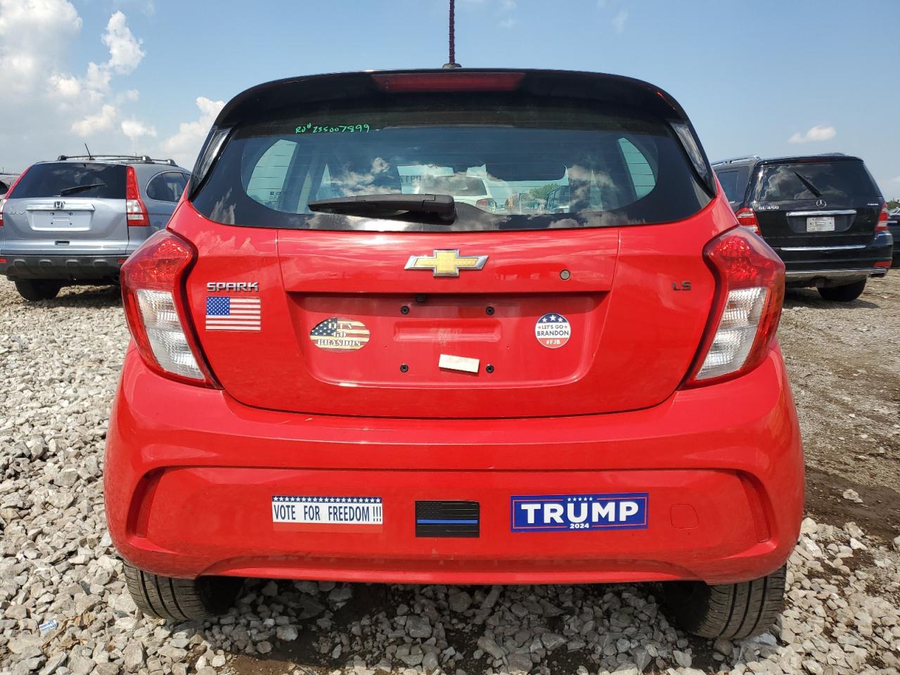 2016 Chevrolet Spark Ls VIN: KL8CB6SA1GC580747 Lot: 70917455