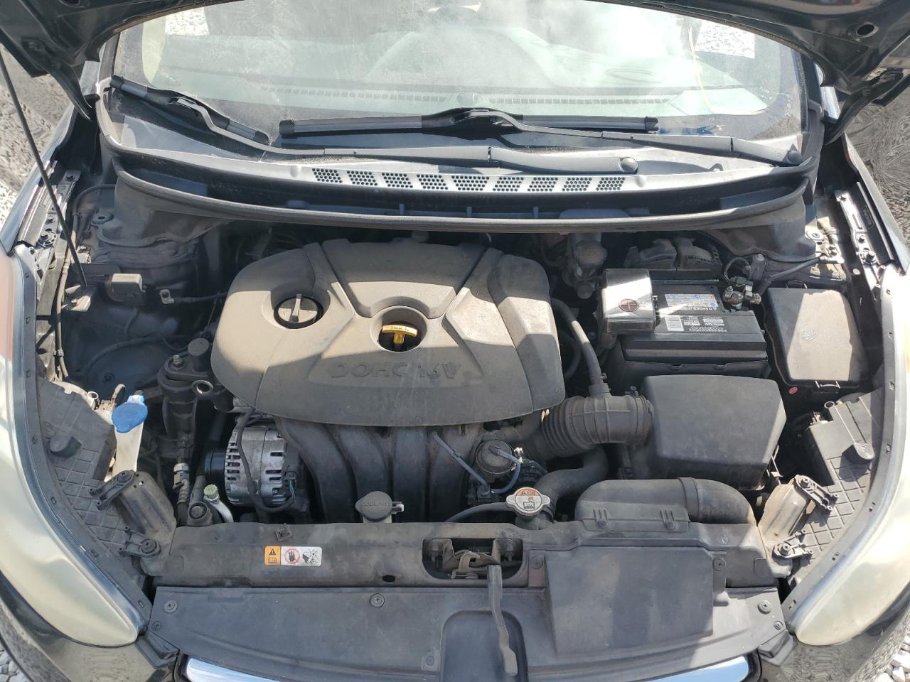 2013 Hyundai Elantra Gls VIN: 5NPDH4AE5DH343598 Lot: 67615905