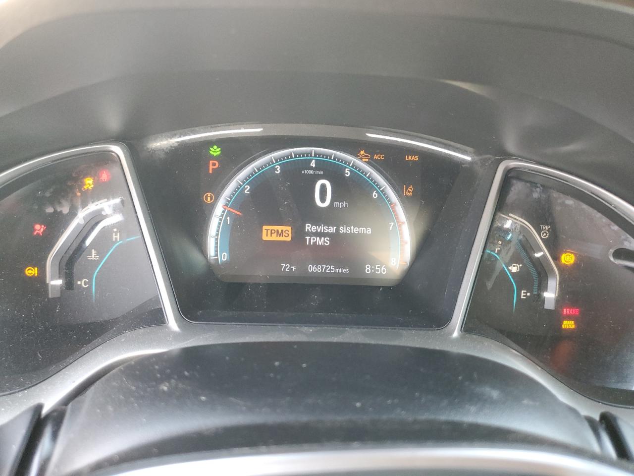 2019 Honda Civic Ex VIN: 19XFC1F32KE204978 Lot: 70384325