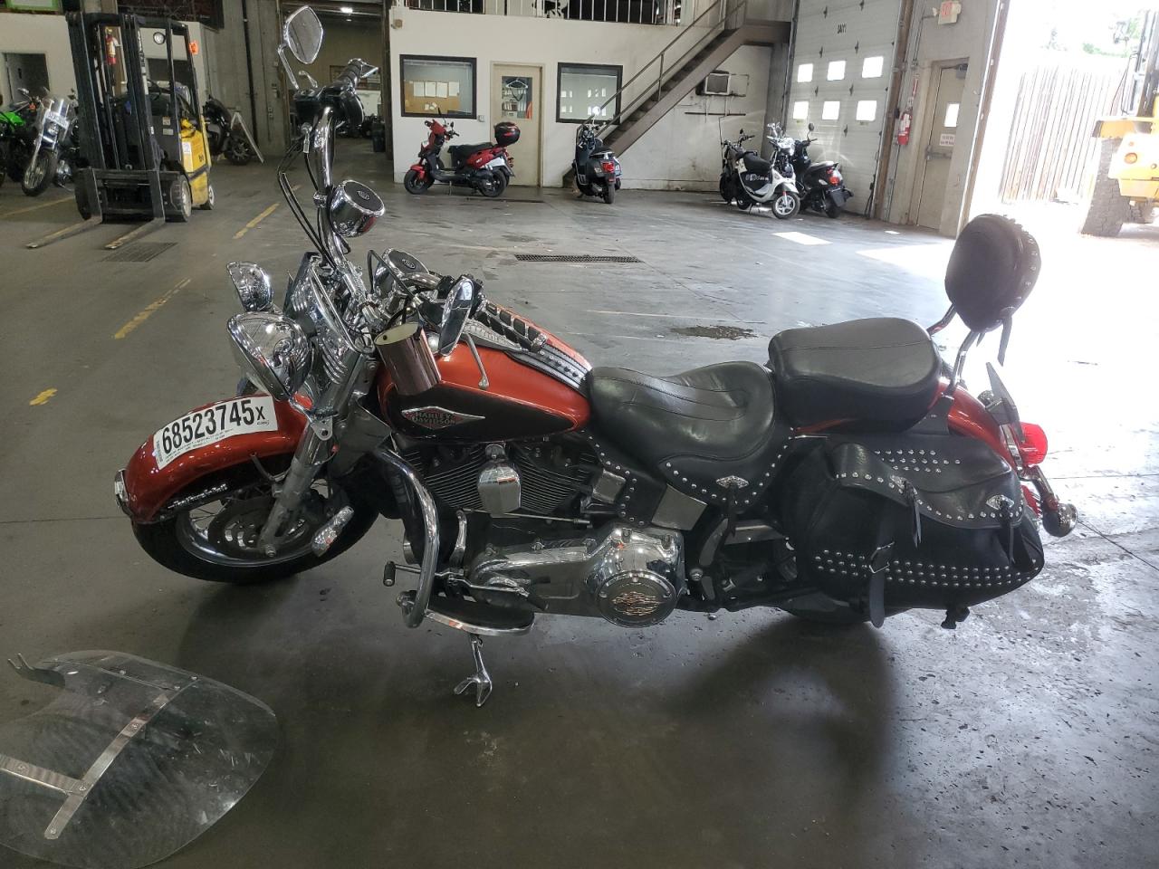 2013 Harley-Davidson Flstc Heritage Softail Classic red null gas 1HD1BWV15DB029926 photo #4