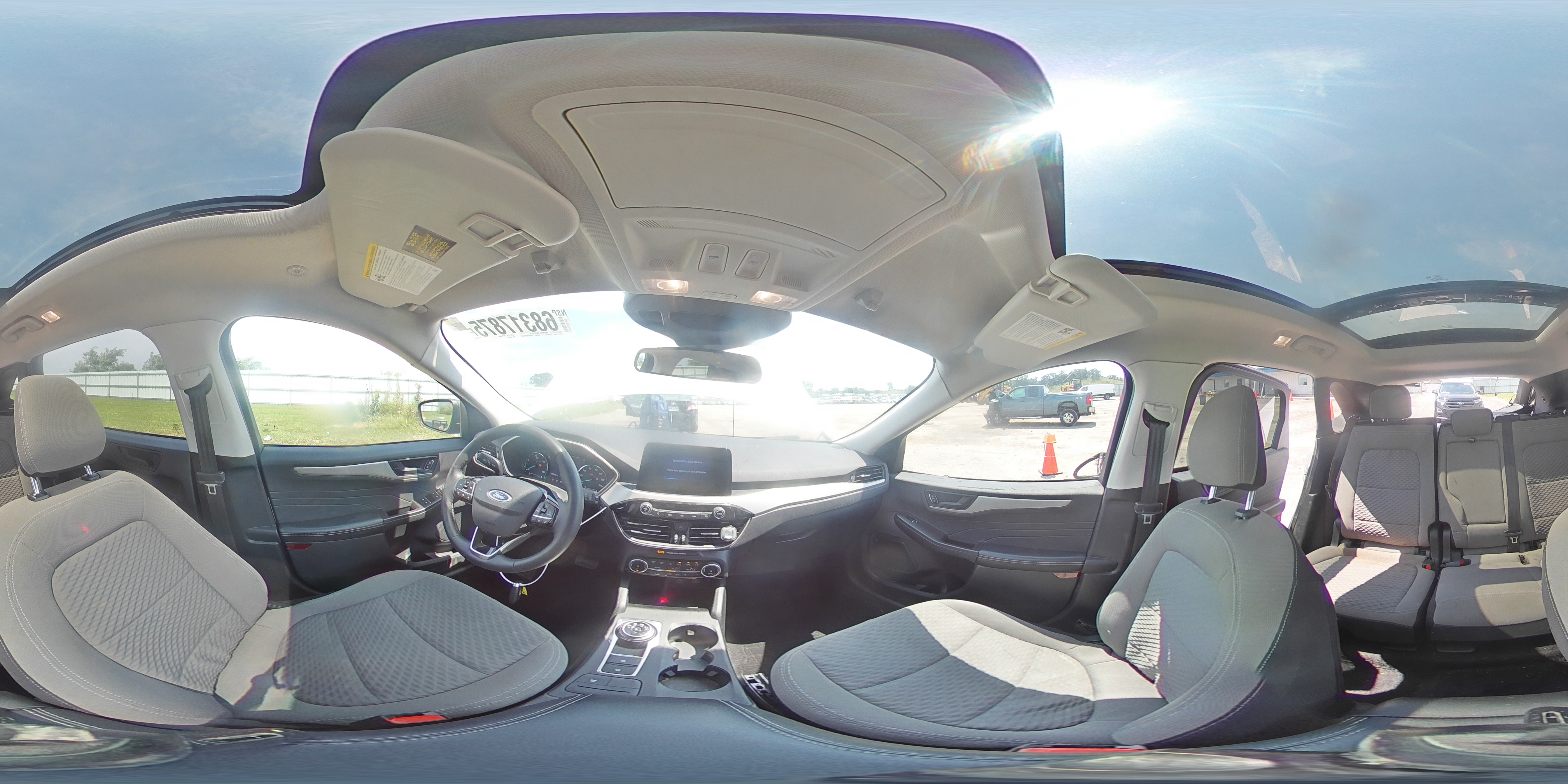 2022 Ford Escape Se VIN: 1FMCU9BZ2NUB07256 Lot: 68317875