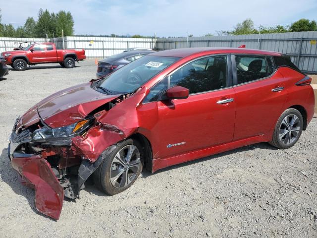  NISSAN LEAF 2019 Red