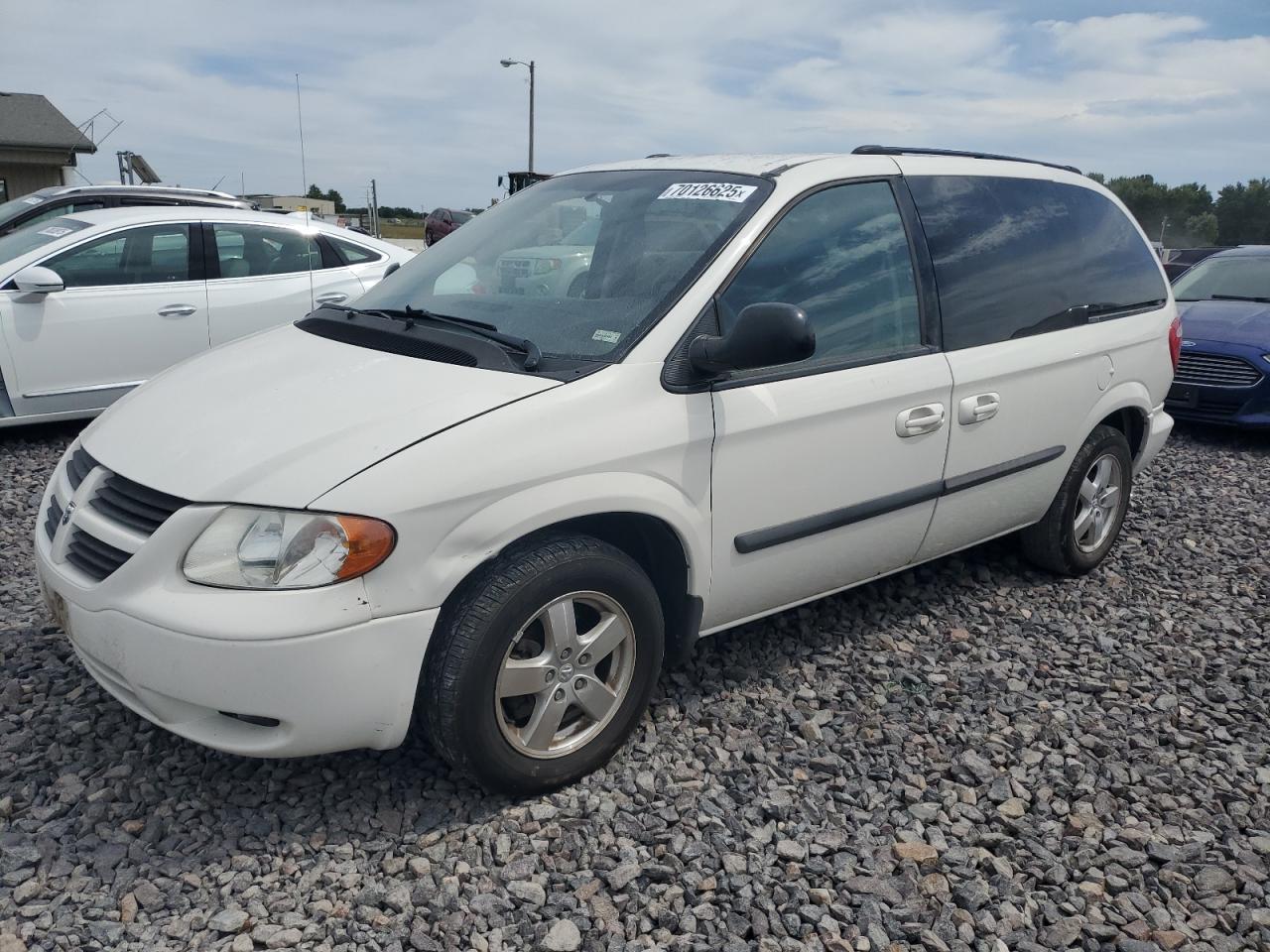 2005 Dodge Caravan Sxt white null gas 1D4GP45R25B400150 photo #1