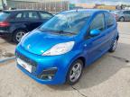 2013 PEUGEOT 107 ALLURE for sale at Copart NEWBURY