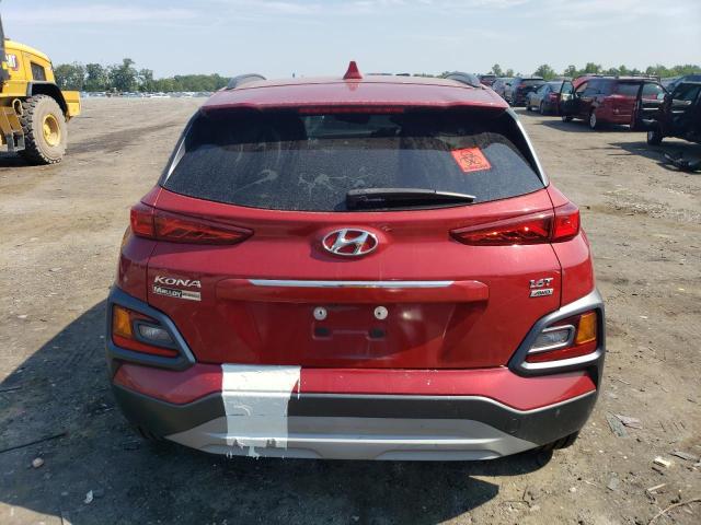  HYUNDAI KONA 2019 Czerwony