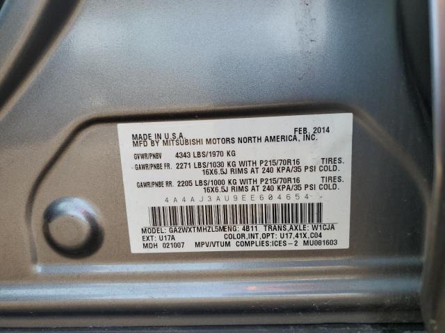 2014 MITSUBISHI RVR SE  