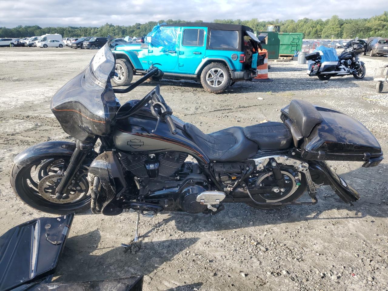 2014 Harley-Davidson Flhtkse Cvo Limited black null gas 1HD1TEN19EB958915 photo #4