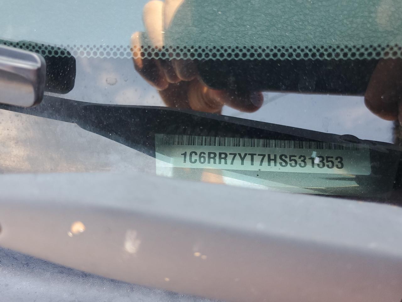 2017 Ram 1500 Rebel VIN: 1C6RR7YT7HS531353 Lot: 67773045