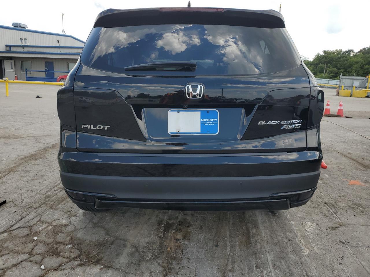 2022 Honda Pilot Black VIN: 5FNYF6H76NB041957 Lot: 69299125