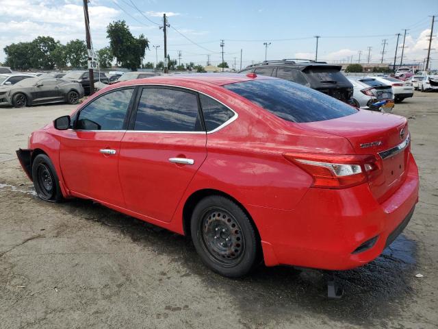  NISSAN SENTRA 2017 Красный