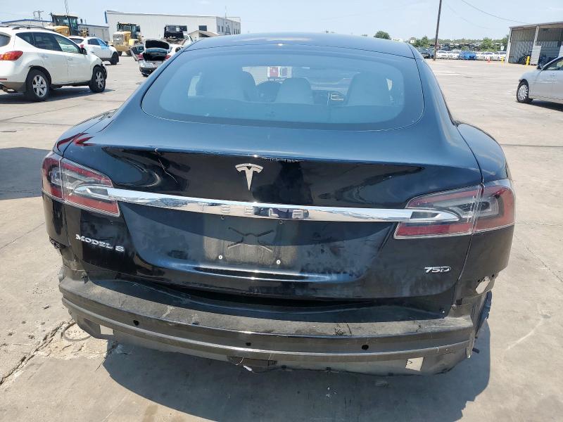 Hatchbacks TESLA MODEL S 2016 Czarny