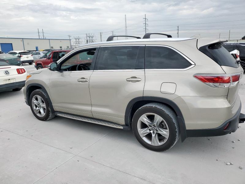  TOYOTA HIGHLANDER 2016 tan