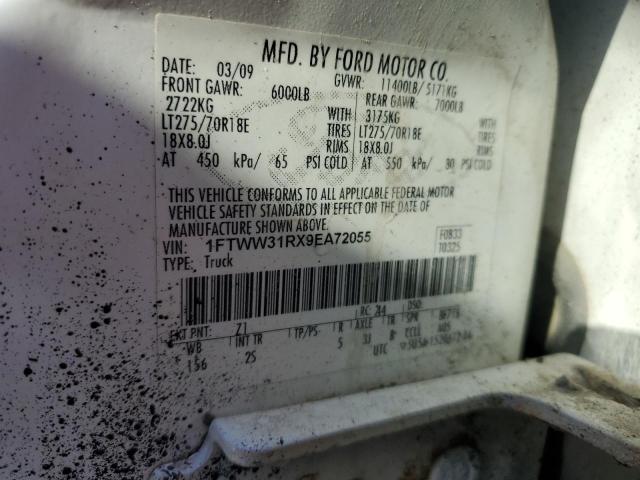 2009 FORD F350 SUPER DUTY