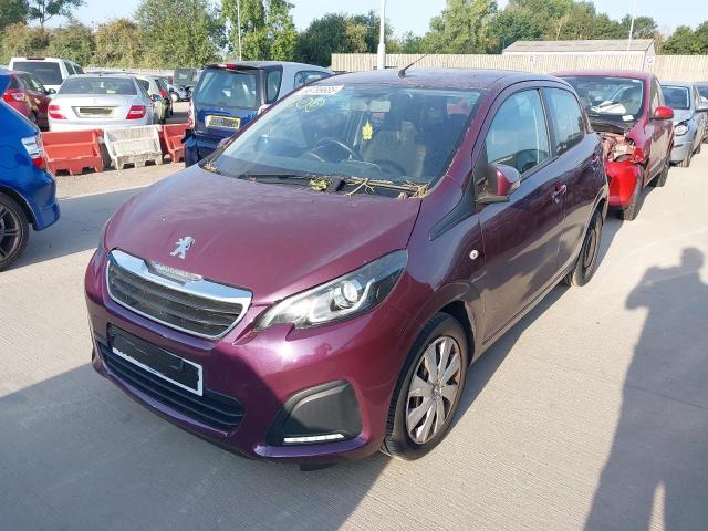 2016 PEUGEOT 108 ACTIVE for sale at Copart SANDY