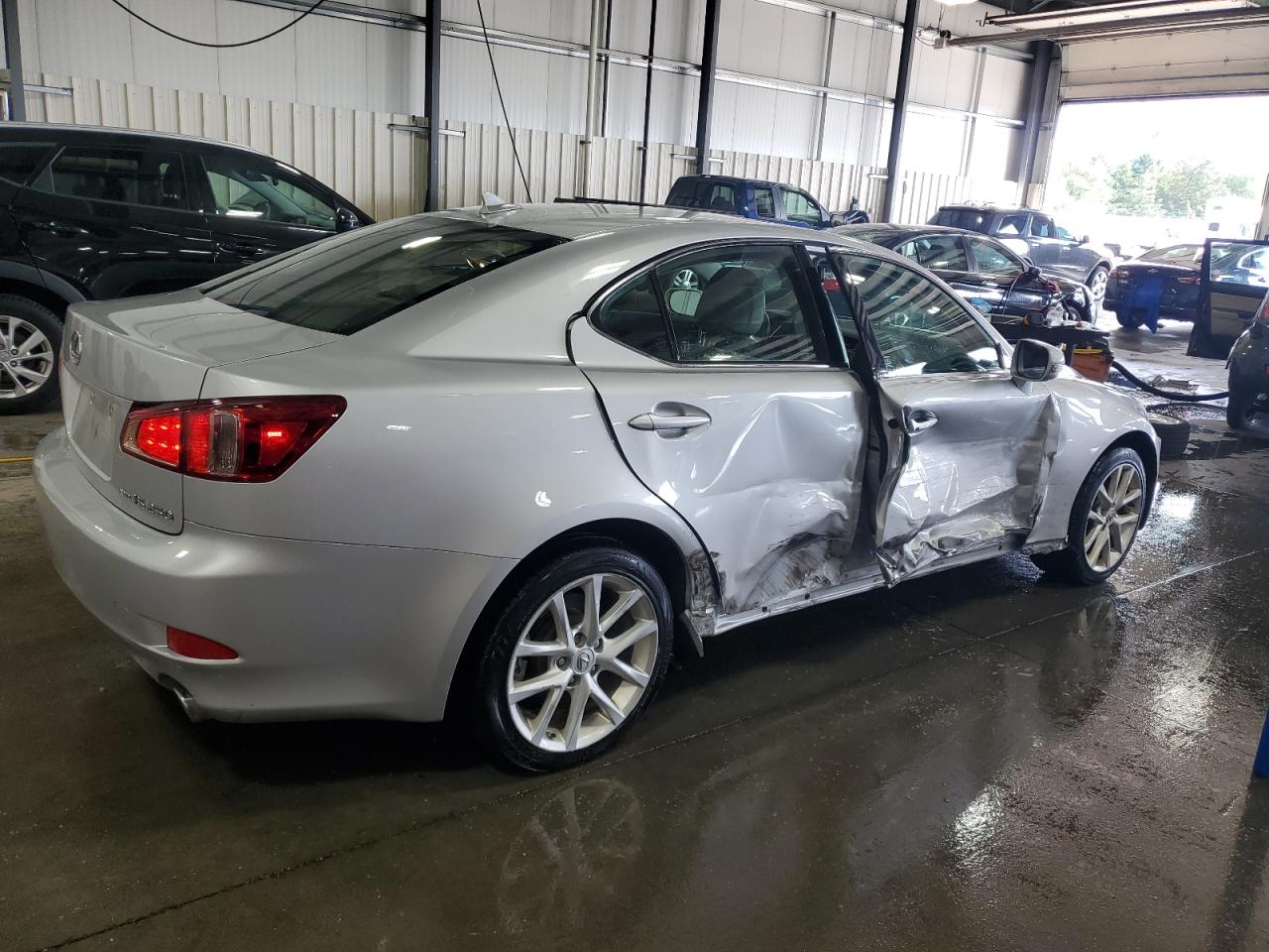 2012 Lexus Is 250 silver null gas JTHCF5C22C5056906 photo #4