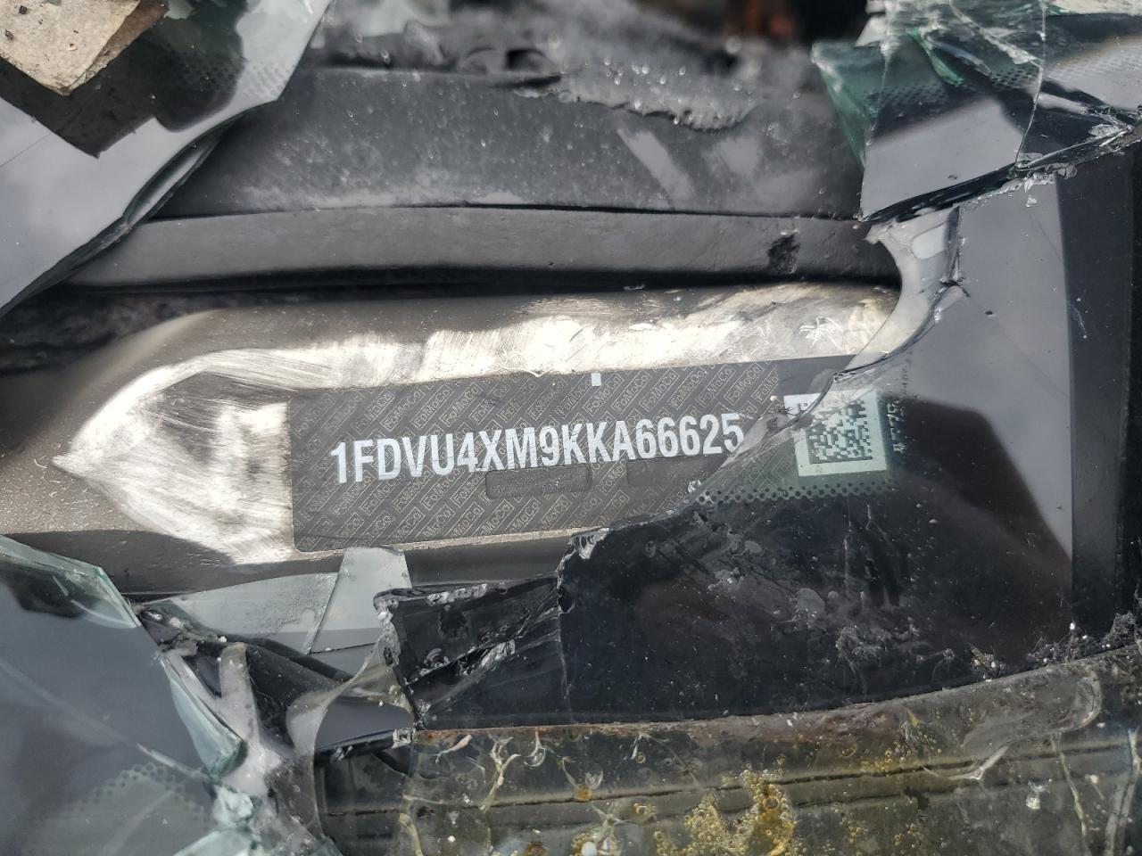 2019 Ford Transit T-350 Hd VIN: 1FDVU4XM9KKA66625 Lot: 68022315