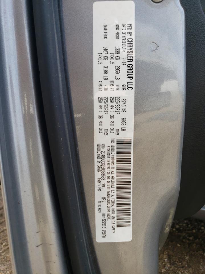 2014 Dodge Grand Caravan Sxt VIN: 2C4RDGCG2ER308538 Lot: 69787165