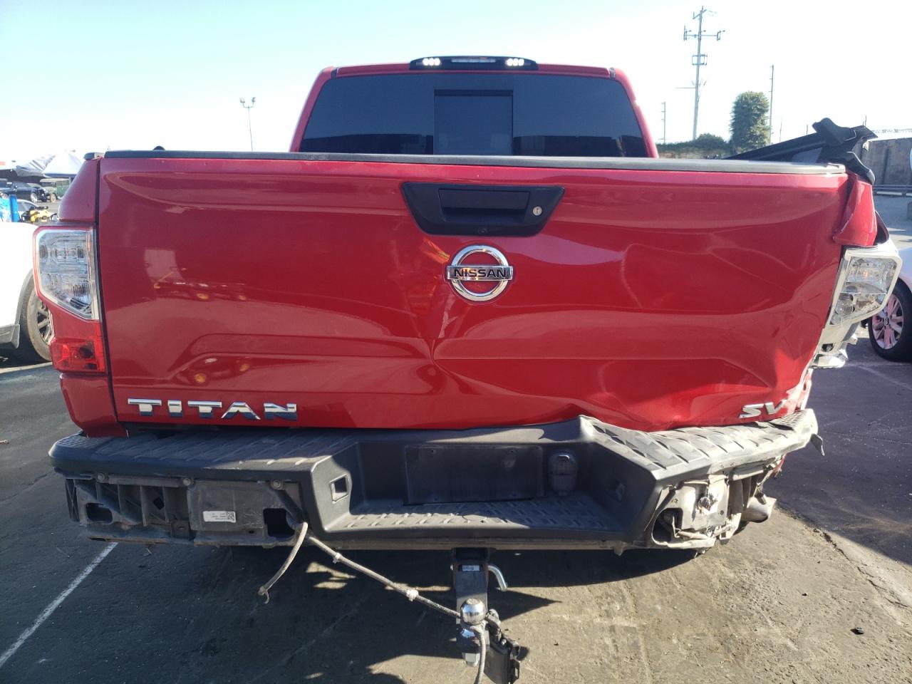 2021 Nissan Titan Sv VIN: 1N6AA1EF1MN501960 Lot: 70860465