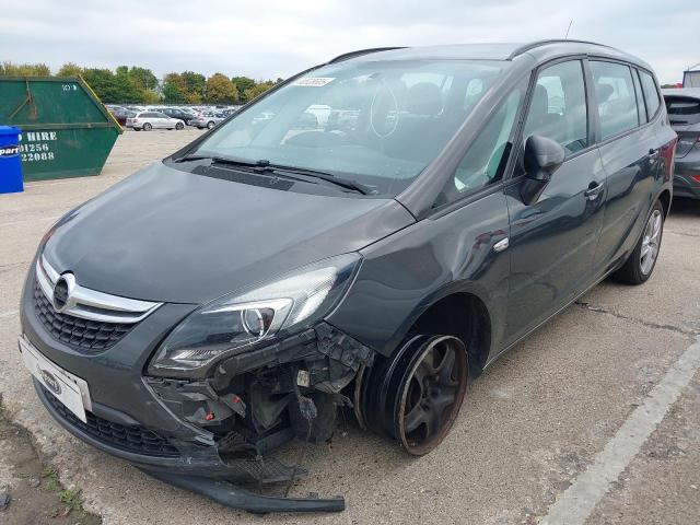 2015 VAUXHALL ZAFIRA EXCLUSIV for sale at Copart NEWBURY