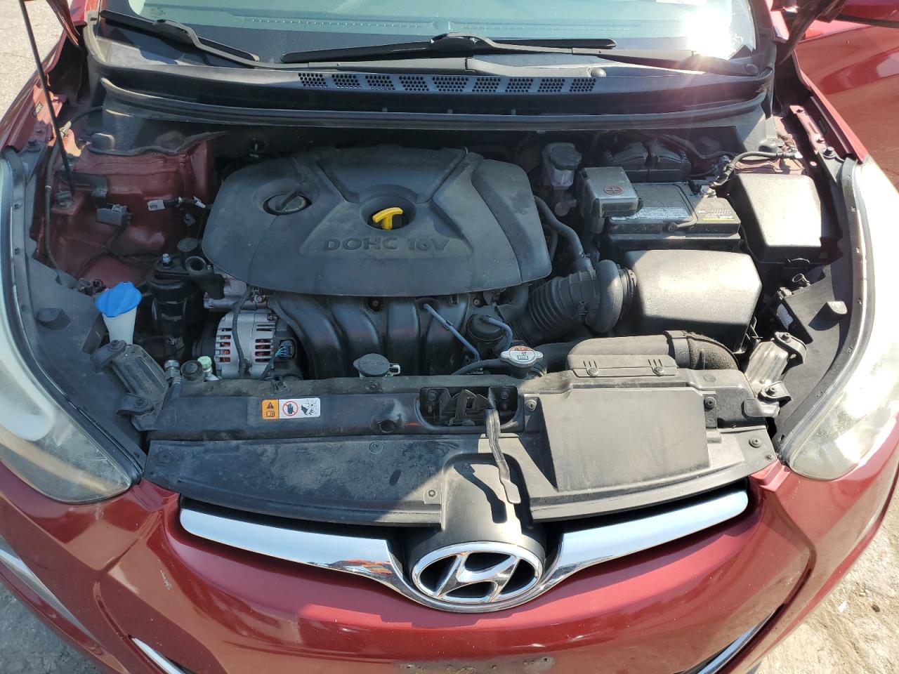 2014 Hyundai Elantra Se VIN: 5NPDH4AE8EH456172 Lot: 69090495