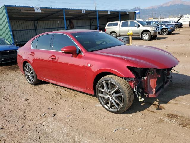  LEXUS GS350 2016 Красный
