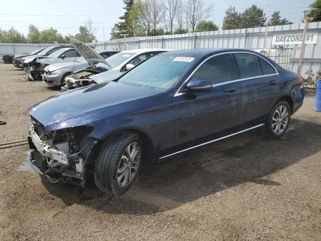 2017 MERCEDES-BENZ C 300 4MATIC   for sale at Copart ON - TORONTO
