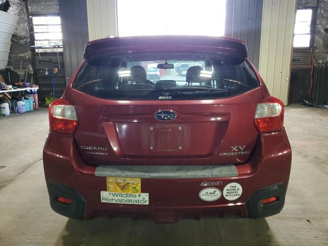  SUBARU XV 2014 Burgundy