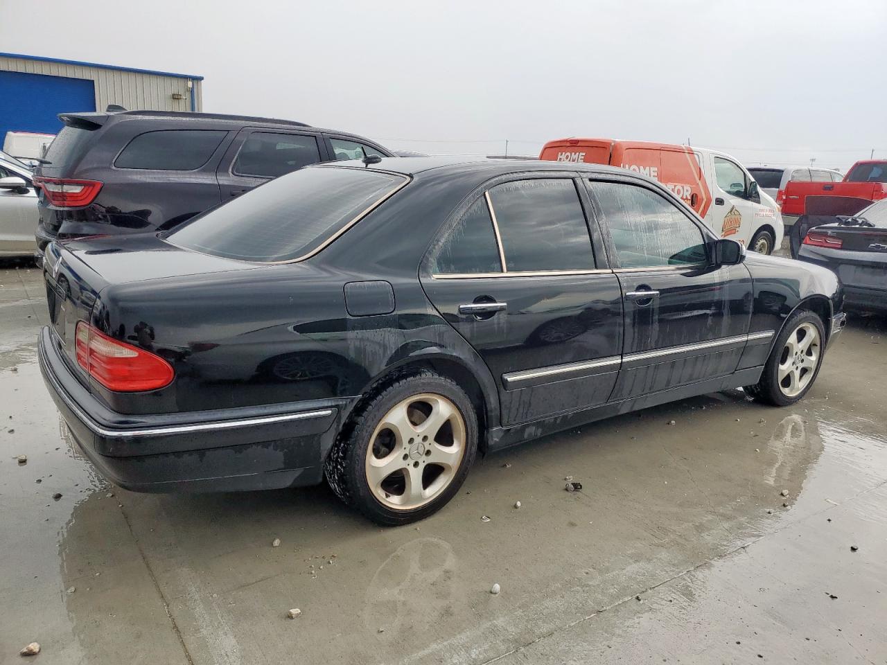 2002 Mercedes-Benz E 430 black sedan gas WDBJF70J92B477021 photo #4