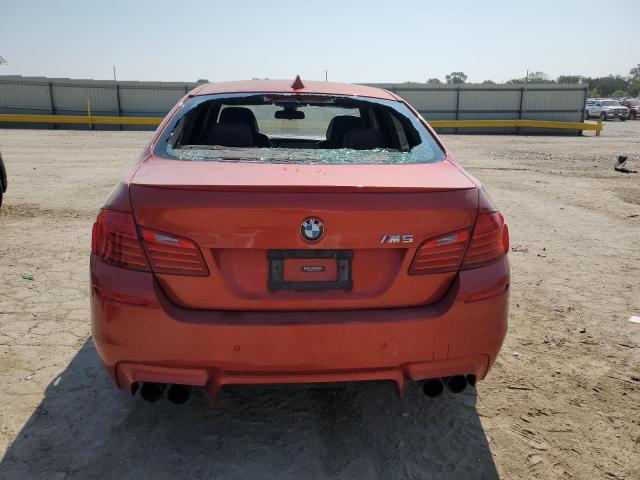 Sedans BMW M5 2014 Czerwony