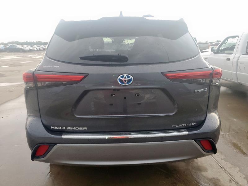  TOYOTA HIGHLANDER 2021 Szary