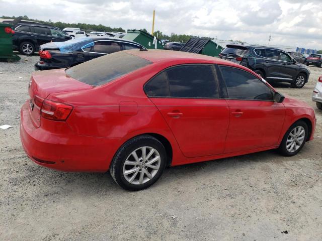  VOLKSWAGEN JETTA 2015 Red