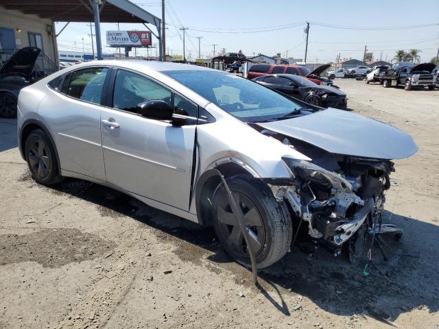  TOYOTA PRIUS 2024 Серебристый