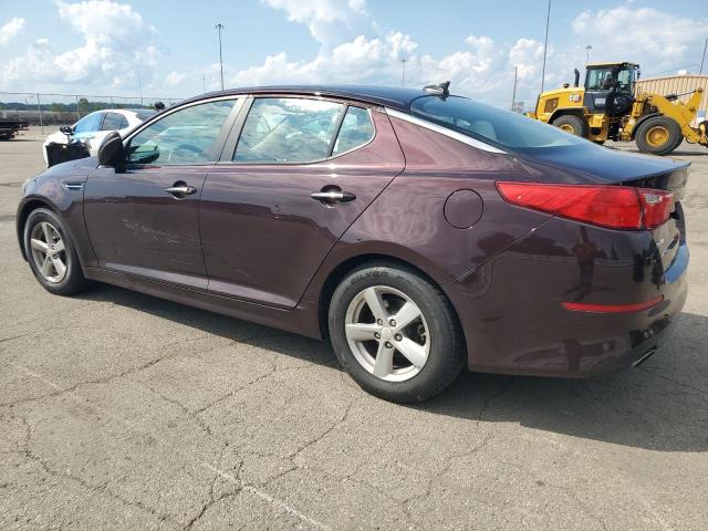  KIA OPTIMA 2015 Maroon