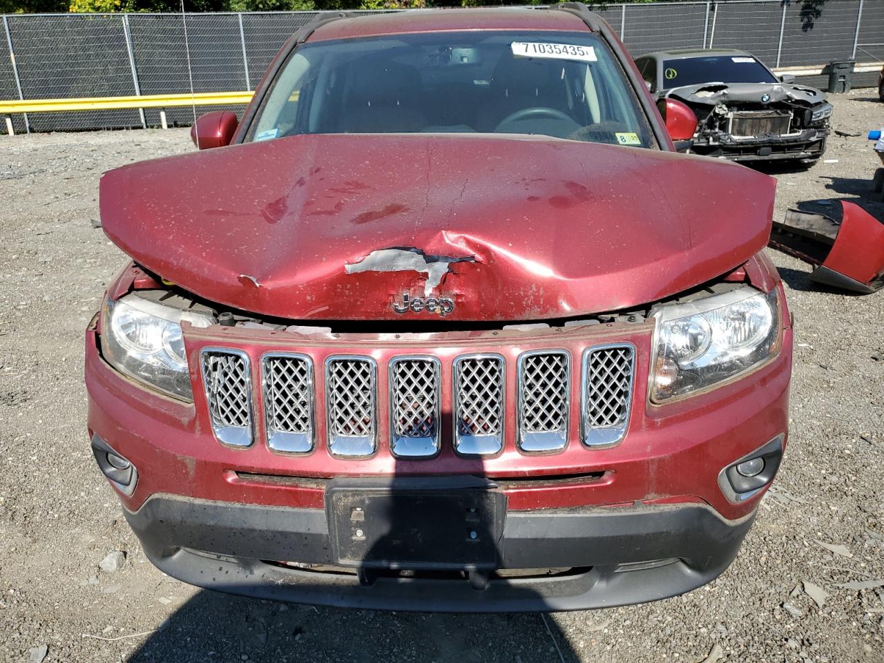 2016 Jeep Compass Latitude VIN: 1C4NJDEB2GD745078 Lot: 71035435