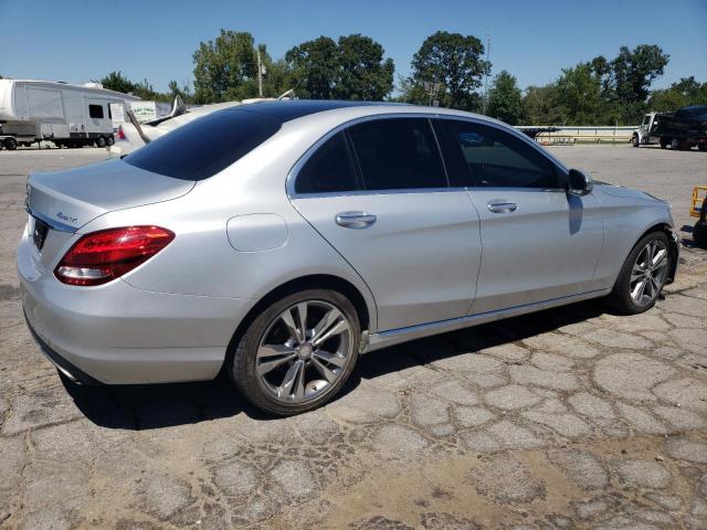  MERCEDES-BENZ C-CLASS 2016 Серебристый