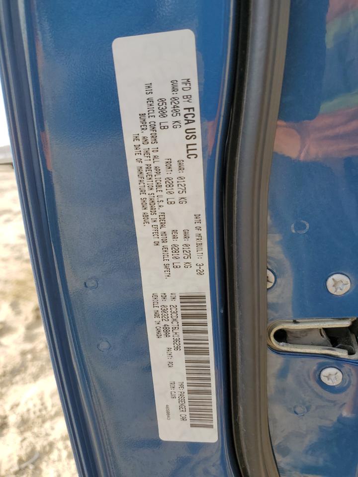 2020 Dodge Charger R/T VIN: 2C3CDXCT6LH136296 Lot: 70062195