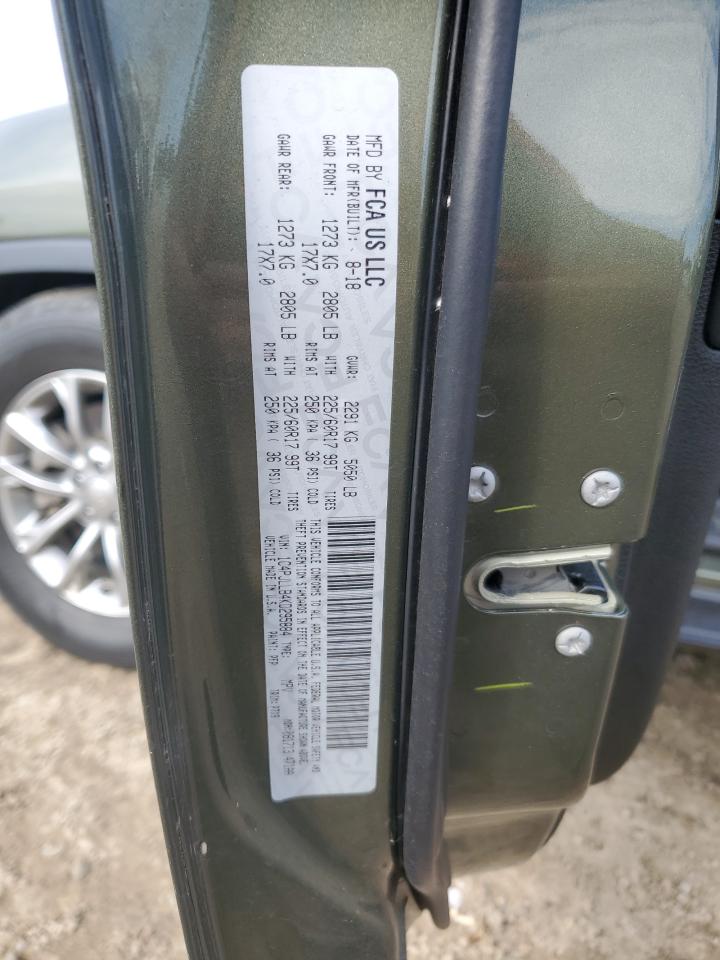 2019 Jeep Cherokee Latitude Plus VIN: 1C4PJLLB4KD295884 Lot: 69814835