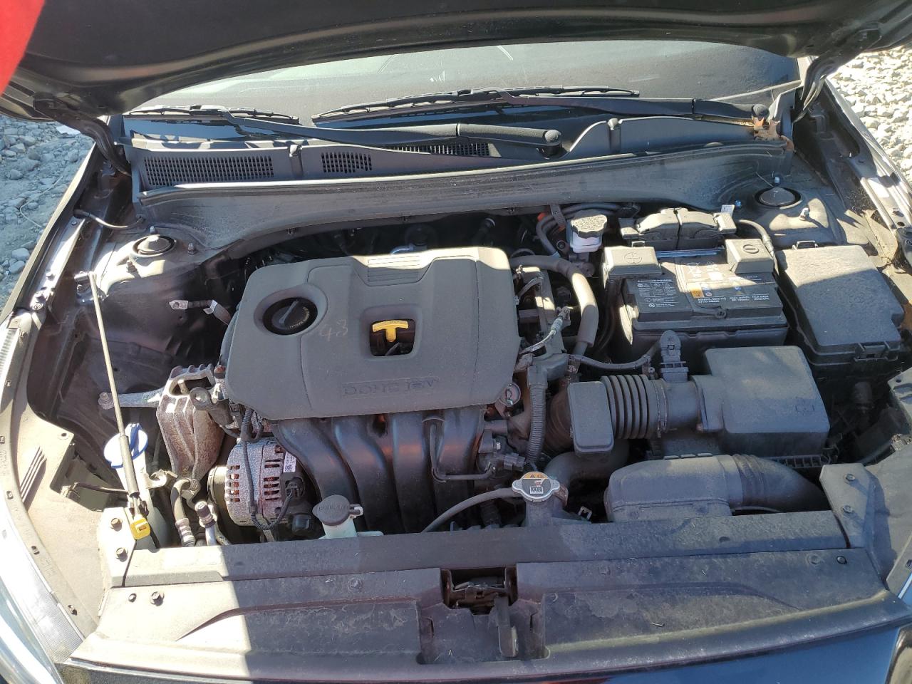 2021 Kia Forte Gt Line VIN: 3KPF34AD7ME418076 Lot: 69639475