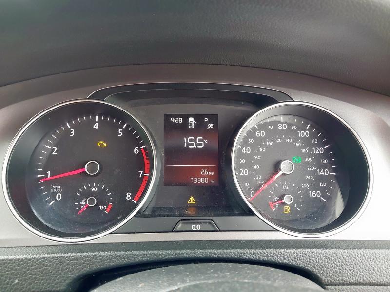 2013 VOLKSWAGEN GOLF S BLU