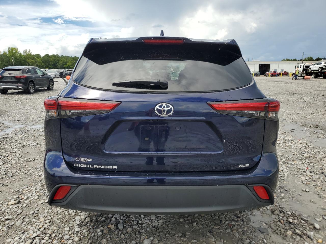 2022 Toyota Highlander Xle VIN: 5TDGZRAH3NS554697 Lot: 68740035