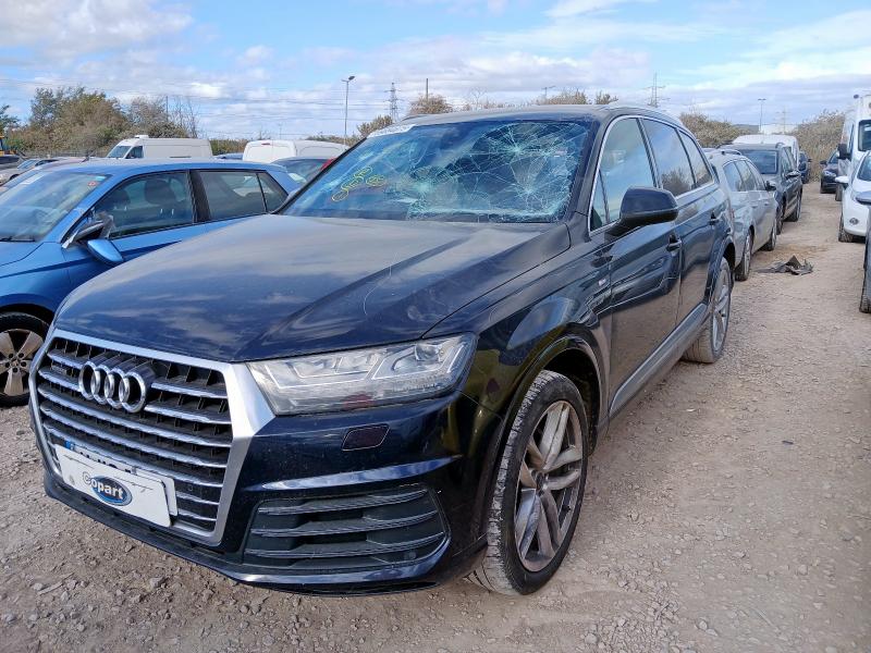 2016 AUDI Q7 S LINE for sale at Copart BRISTOL