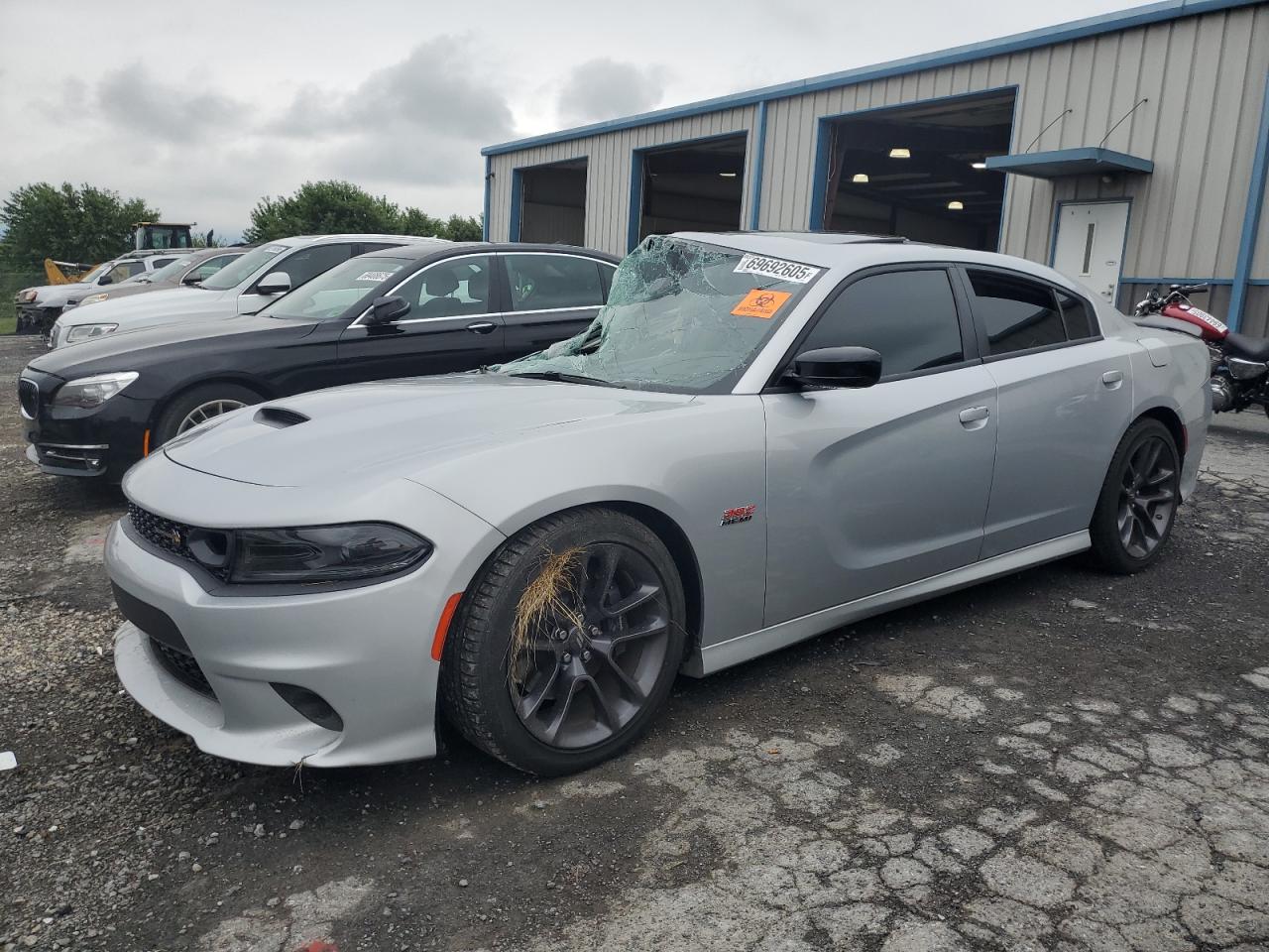 2023 Dodge Charger Scat Pack silver null gas 2C3CDXGJ6PH683289 photo #1