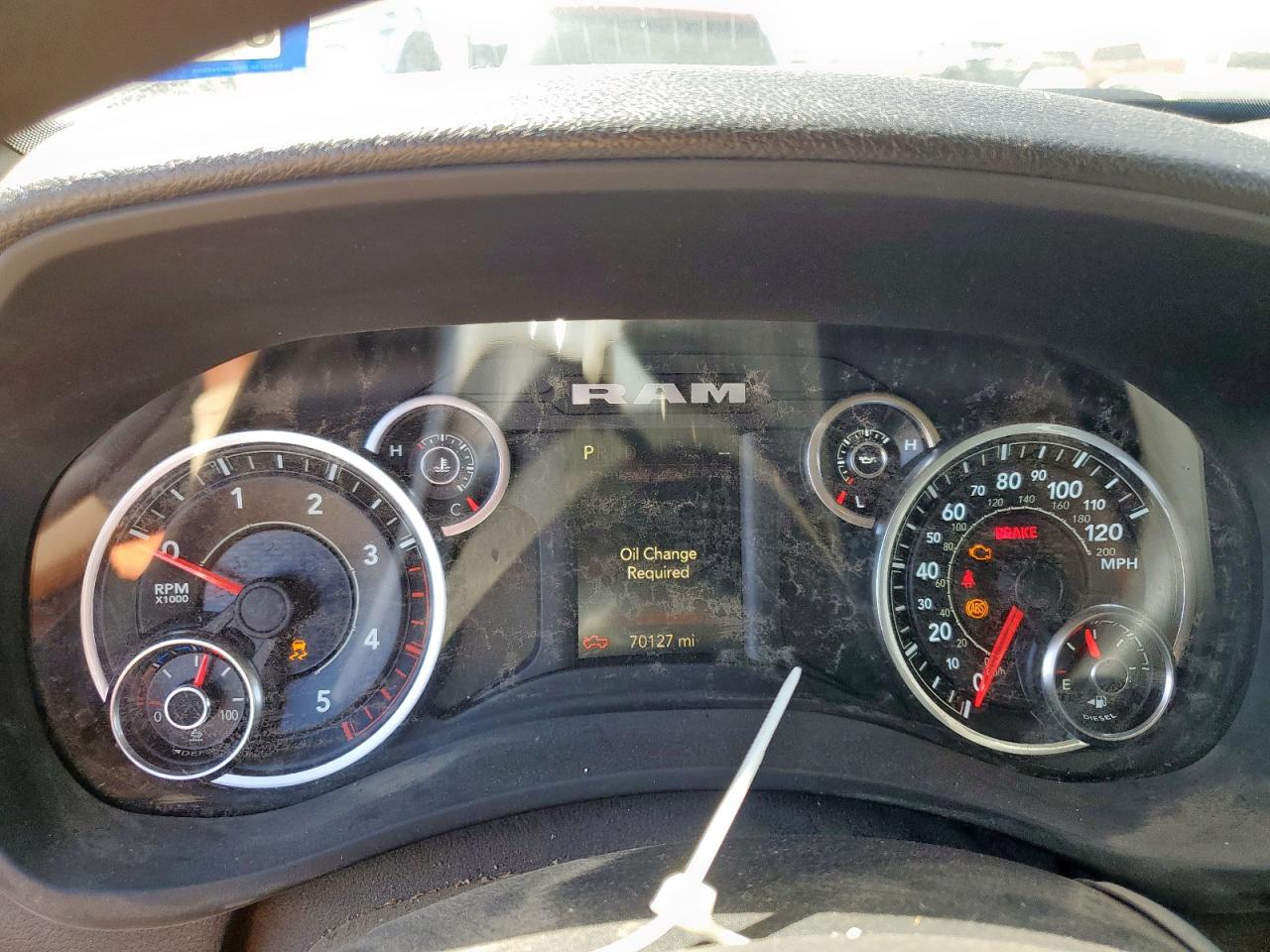 2019 Ram 2500 Tradesman VIN: 3C6UR5CL4KG707781 Lot: 70091125