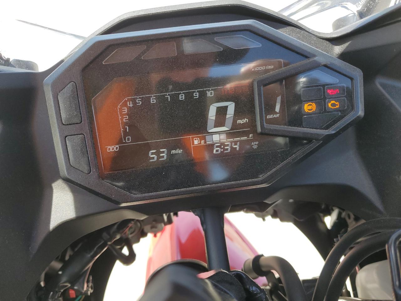 2025 Kawasaki Ex500 VIN: ML5EXGG17SDA53649 Lot: 67744395