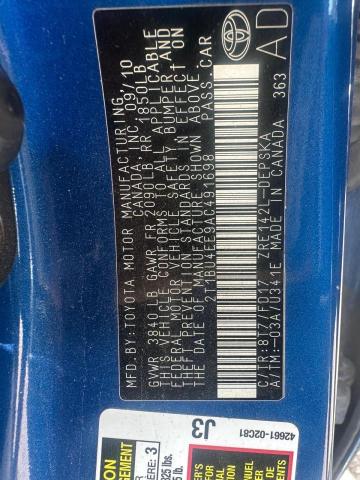 2010 TOYOTA COROLLA BASE  