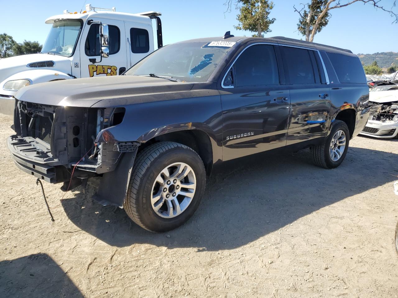 2016 Chevrolet Suburban C1500 Ls blue null gas 1GNSCGKC2GR209107 photo #1