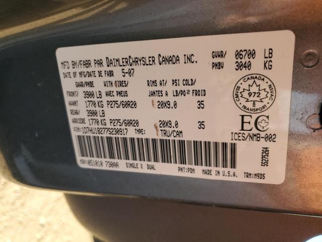 2007 DODGE RAM 1500 ST  