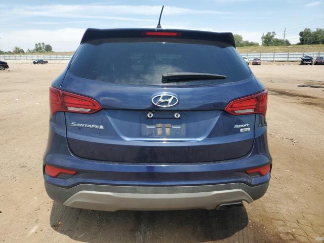  HYUNDAI SANTA FE 2018 Синий