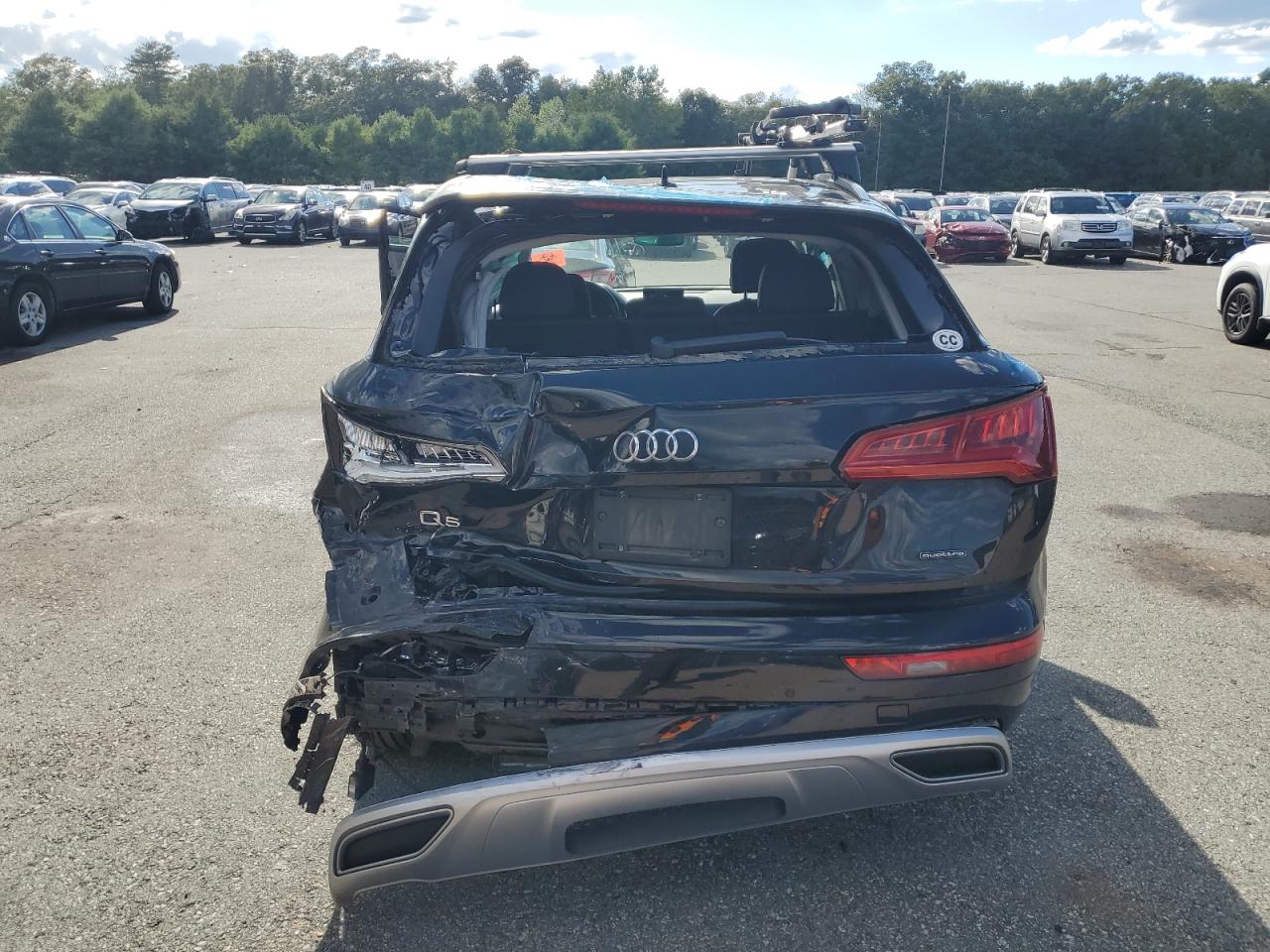 2020 Audi Q5 Premium VIN: WA1ANAFY8L2092681 Lot: 70317375